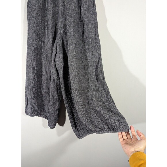 Igor Dobranic Grey Oversized Crop High Elastic Waist Josie Pants Women Size 6/8 - Picture 3 of 7